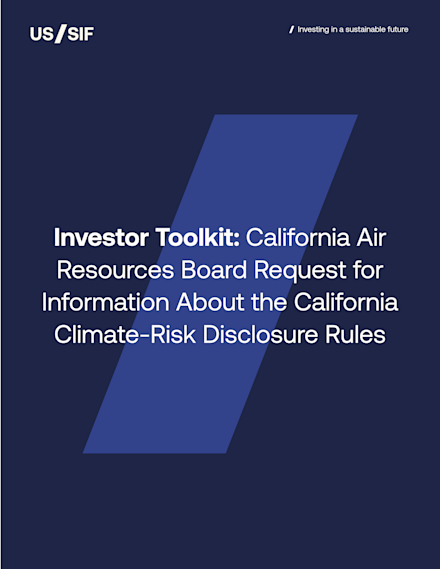 Policy Resources | US SIF