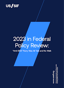2023 in Federal Policy Review