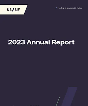 2023 Annual Report cover