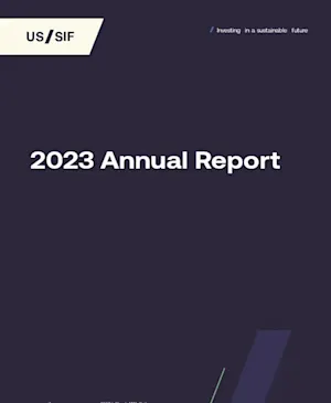 2023 Annual Report Cover