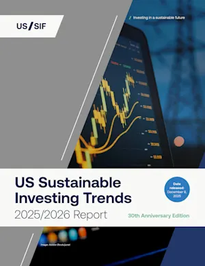 US SIF Trends Report 2025 Cover