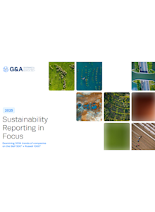 G&A: Sustainability in Focus