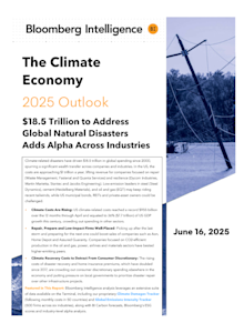 Bloomberg: Deep Dive - The Climate Economy