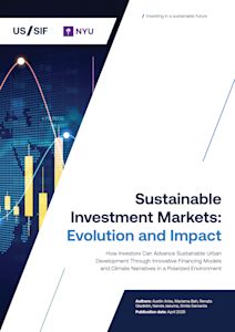 Sustainable Investment Markets: Evolution and Impact Cover