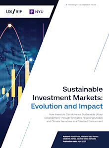 Sustainable Investment Markets: Evolution and Impact Cover