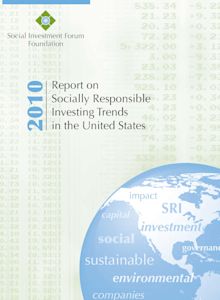 Pages from 2010 Report on Socially Responsible Investing Trends in the United States