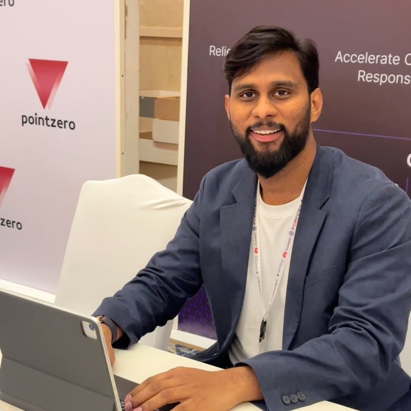 Headshot of Chandra Dhar Pasupureddy, Sales Director - META & CIS, Cyware