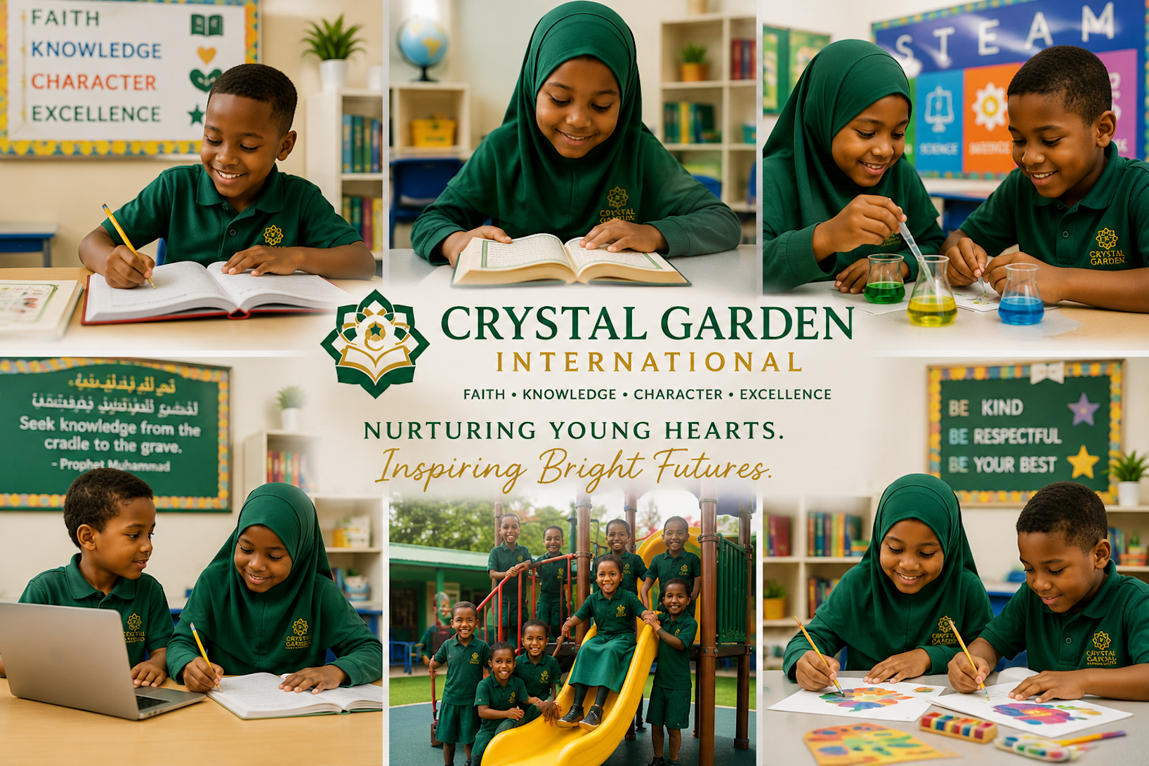 Students on actions, this is what your child will experience at CGI