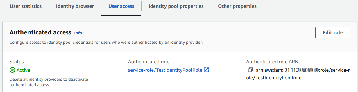 Blog Cognito IoT - Go Identity Pool role image