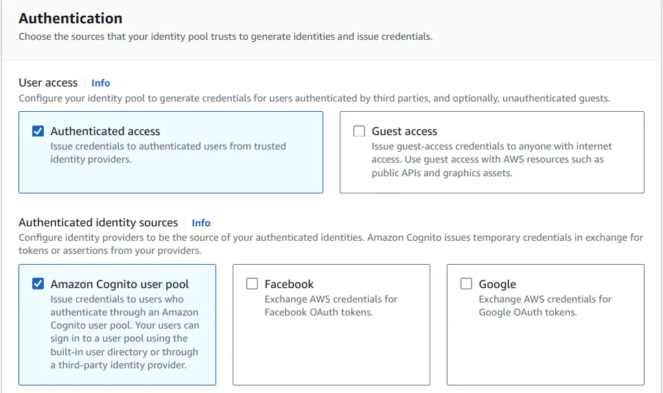 Blog Cognito IoT - Start Identity provider creation image