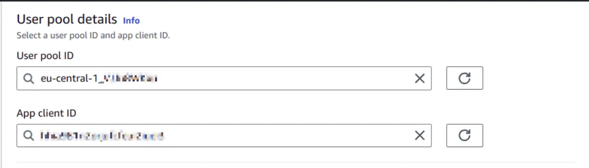 Blog Cognito IoT - Select User Pool image