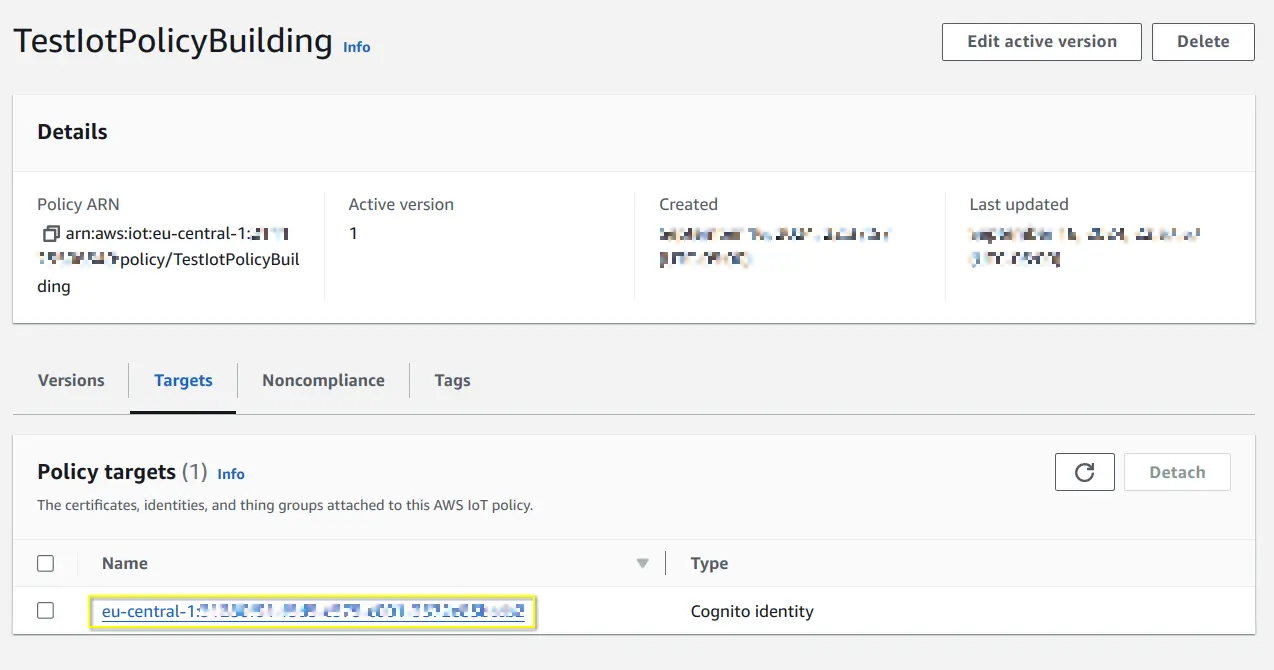 Blog Cognito IoT - IoT policy targets image