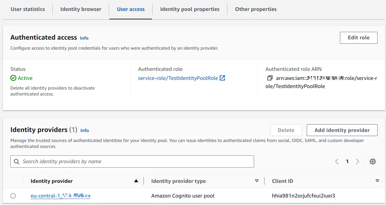 Blog Cognito IoT - Edit claim mappings image