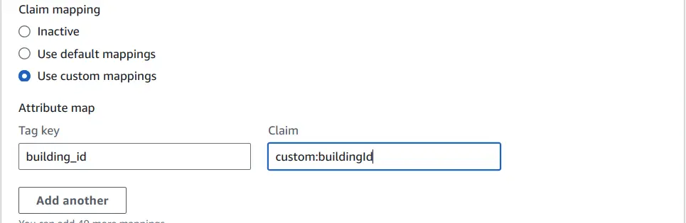 Blog Cognito IoT - Add claim mapping image