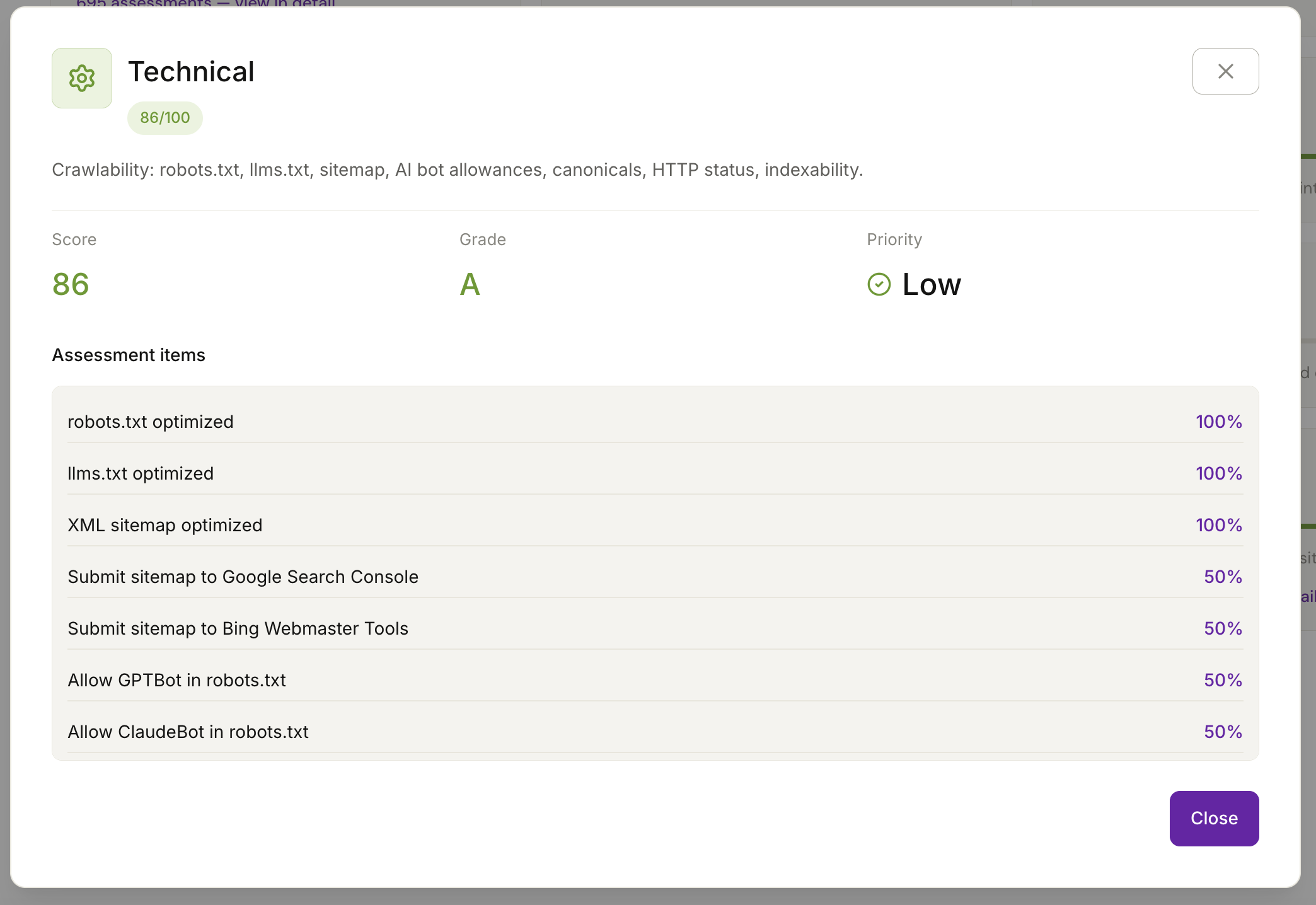 lua-ai-seo-grader-technical-layer-detail