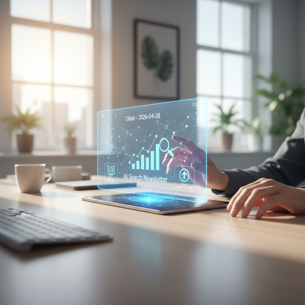 Stay ahead with the cited-newsletter covering AI search trends shaping brand visibility in 2026.