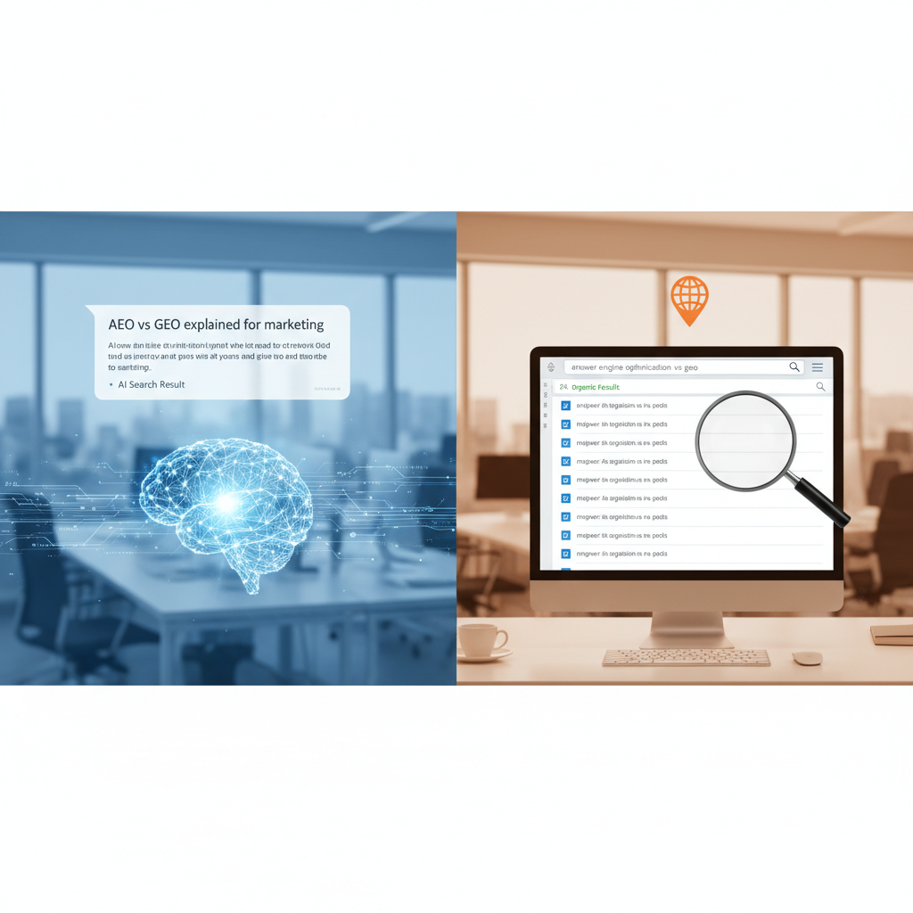 Understanding answer engine optimization vs GEO helps marketers choose the right AI search strategy.