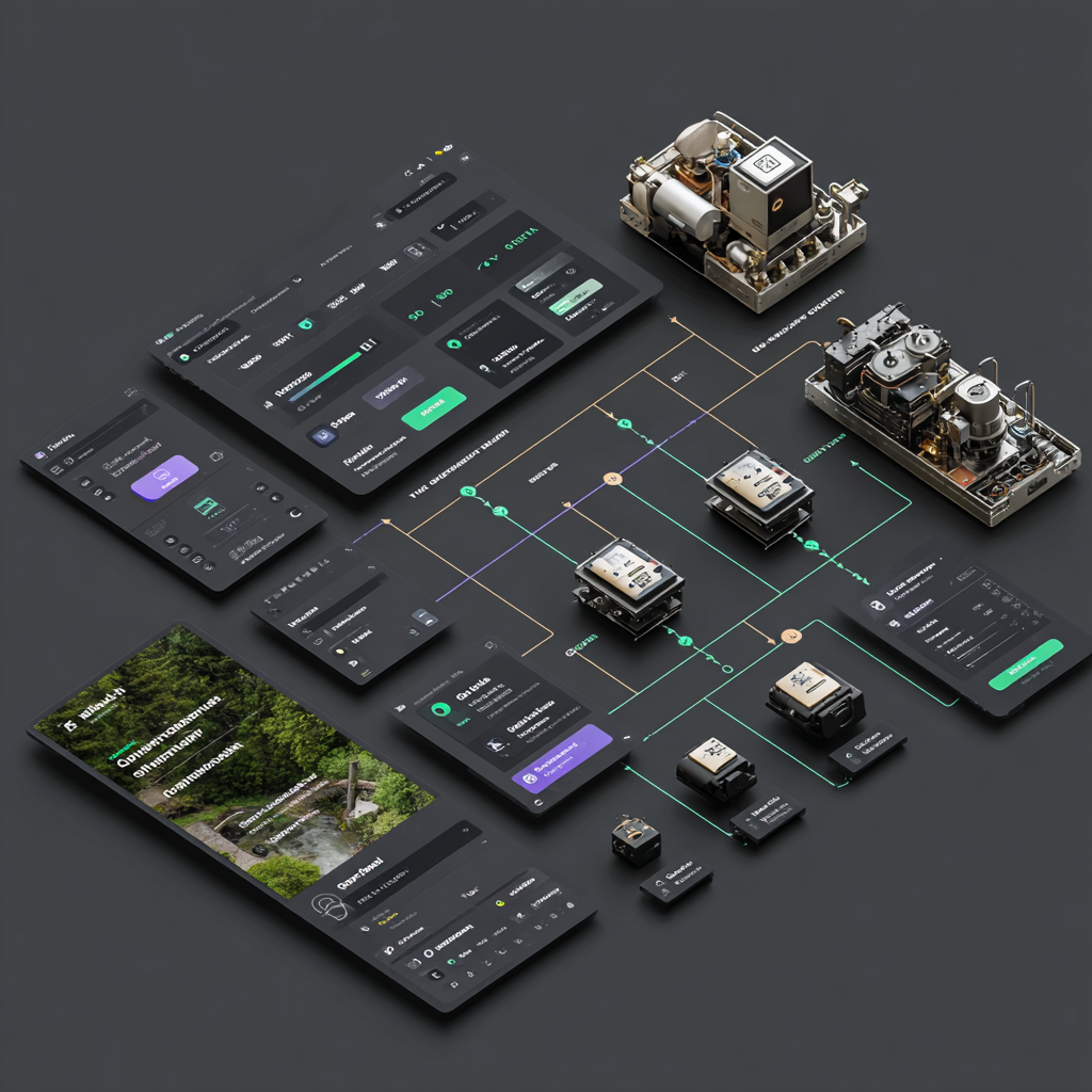 AI-powered dashboard where content automation explained through intuitive workflow visualization for startup founders