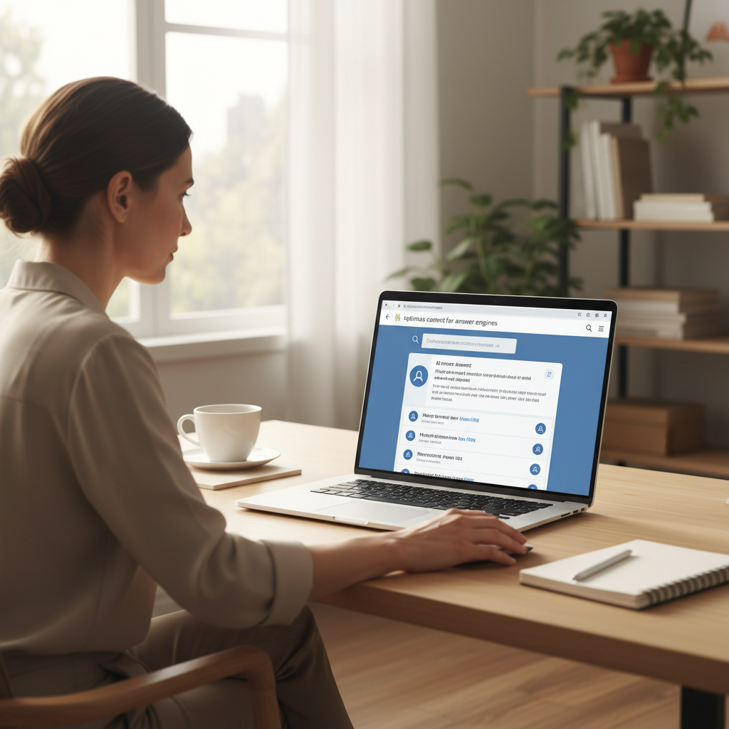 Learn how to optimize content for answer engines and get your brand discovered first.