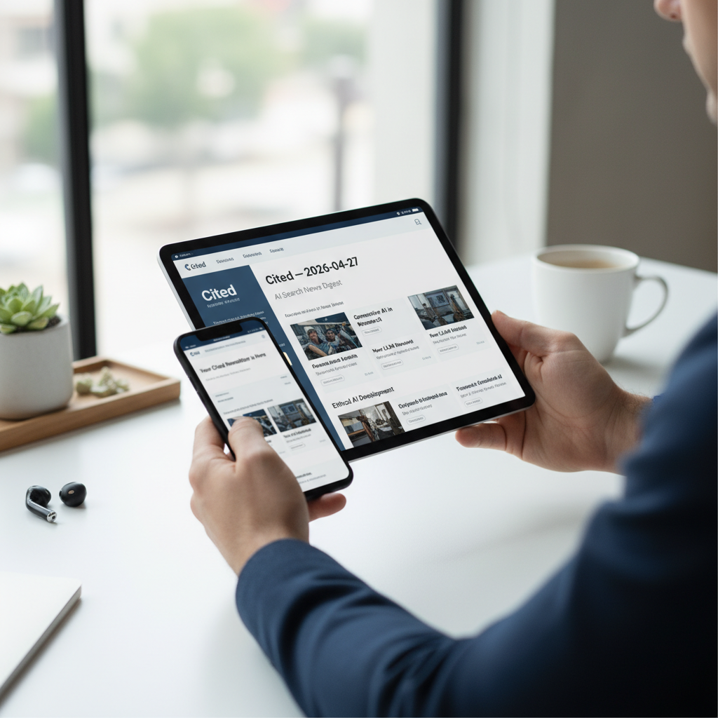 Stay ahead of AI search shifts with the cited-newsletter delivering curated insights directly to your inbox.