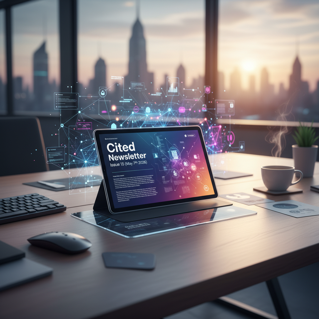 The cited-newsletter issue 15 delivers AI visibility strategies marketing teams need to stay ahead.