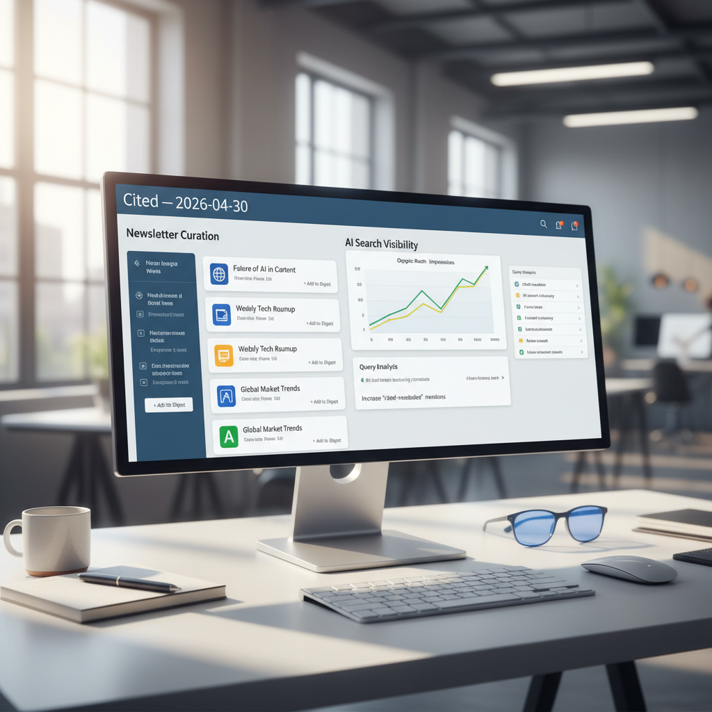 Stay ahead with the cited-newsletter delivering AI search visibility insights for modern marketing teams.