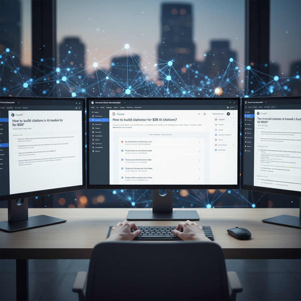 Build citations in AI models using a technical framework for B2B success across ChatGPT, Gemini, and Perplexity.