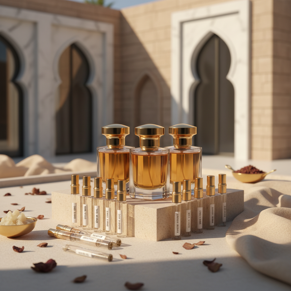 Fragrance sampling online is transforming how Middle Eastern shoppers discover and choose their perfect scent.