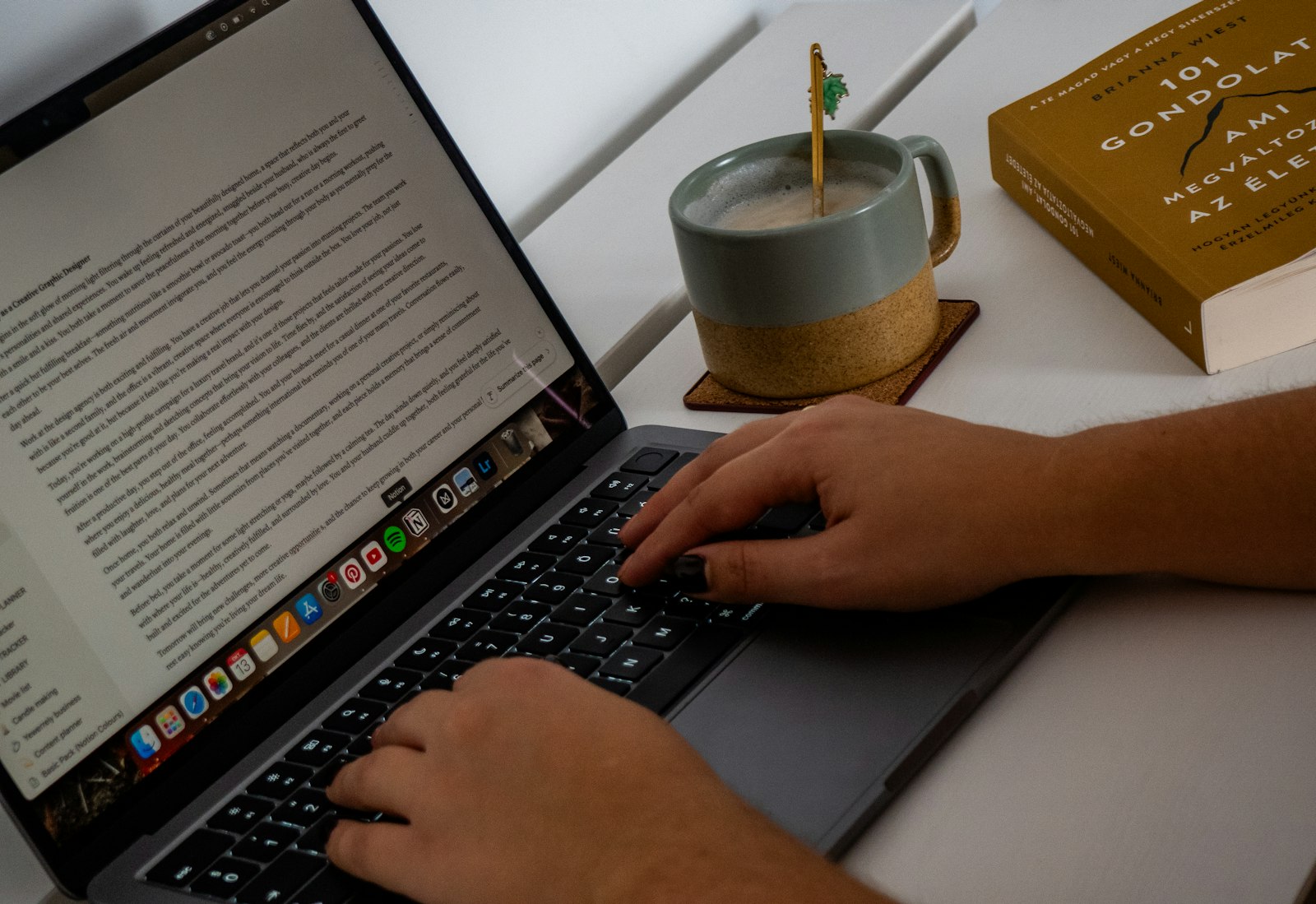 Marketing professionals collaborating on digital content tools and strategies for content service lifestyle brands in modern office workspace