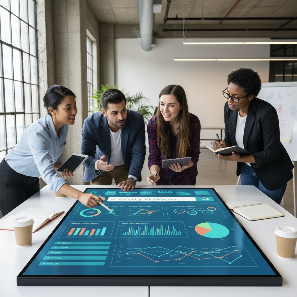 AI visibility for mid-market teams does not require a big agency budget to deliver real results.