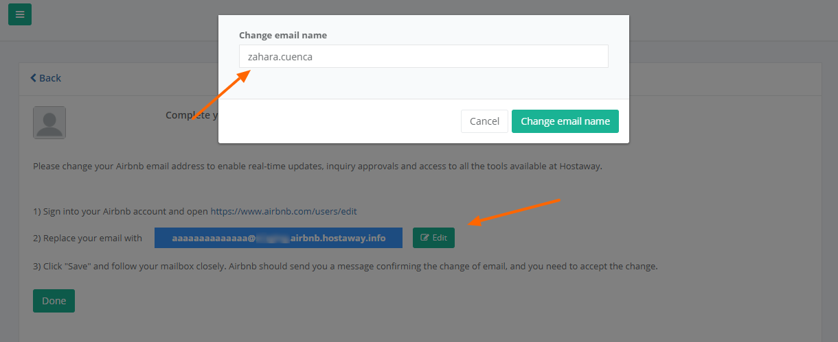 Customize your Airbnb email address for real-time updates!