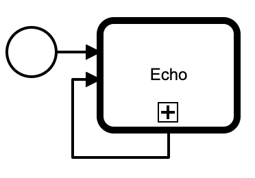 Echo Testing Loop