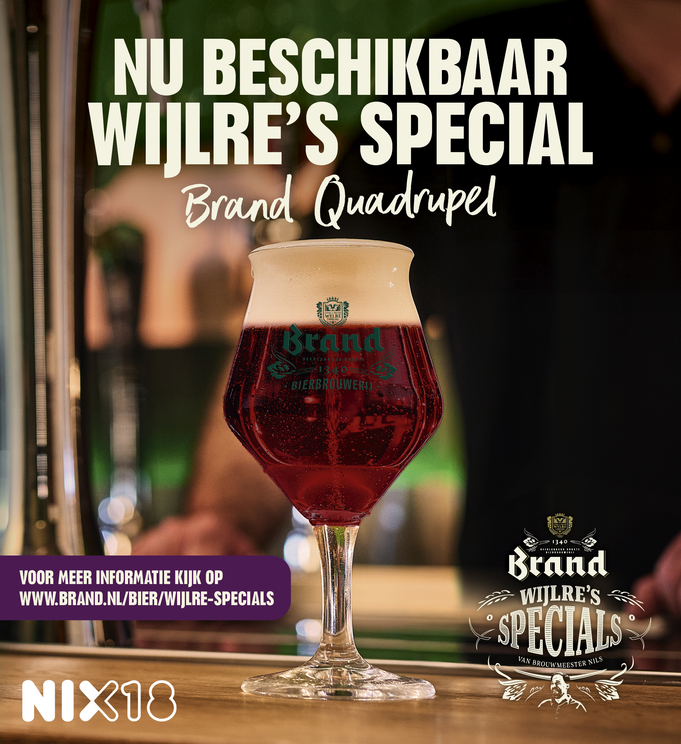 Wijlre’s Special Quadrupel promo