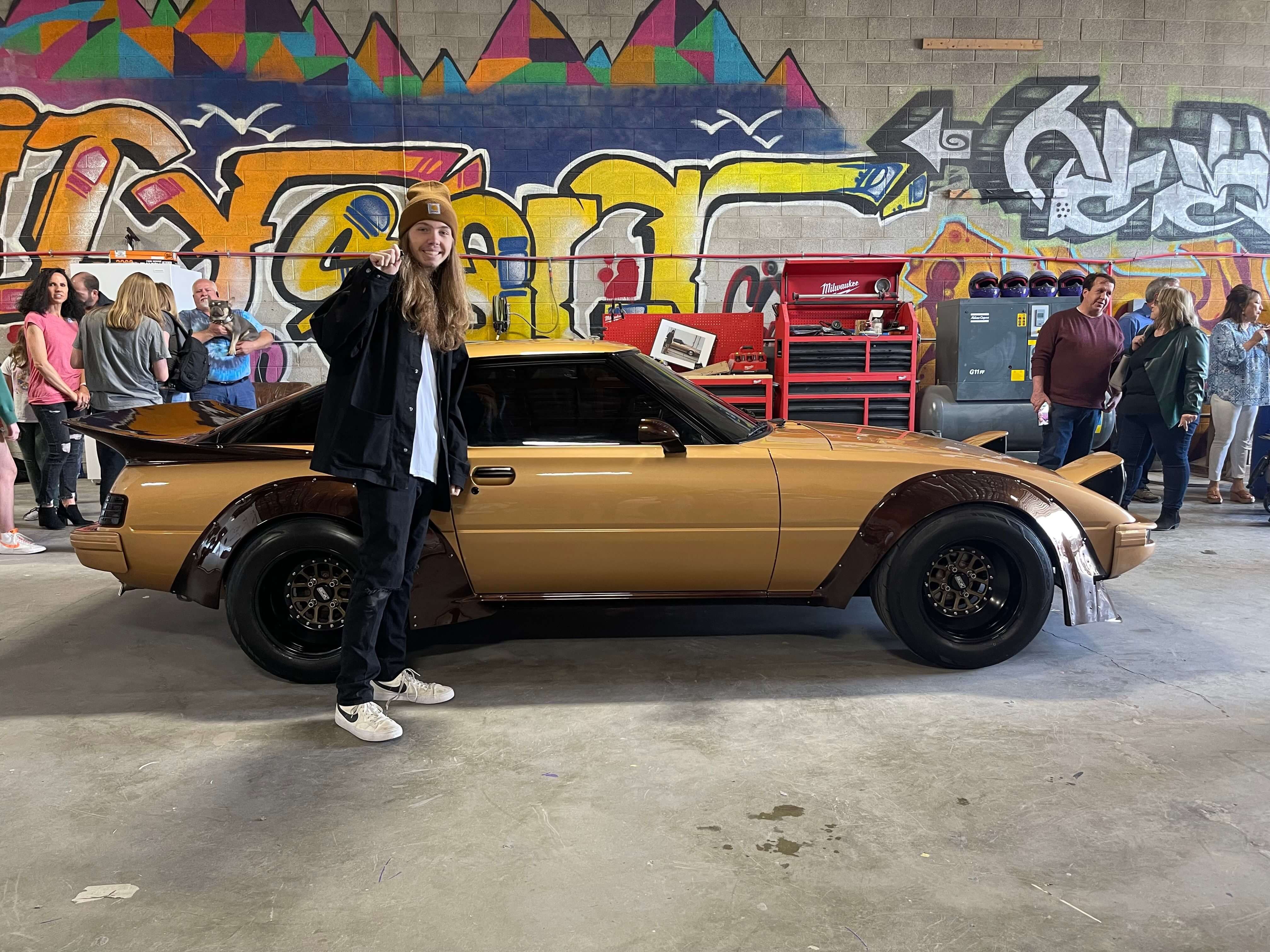 Local business revives Mazda RX-7 for Make-A-Wish recipient 1