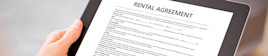 A digital rental agreement