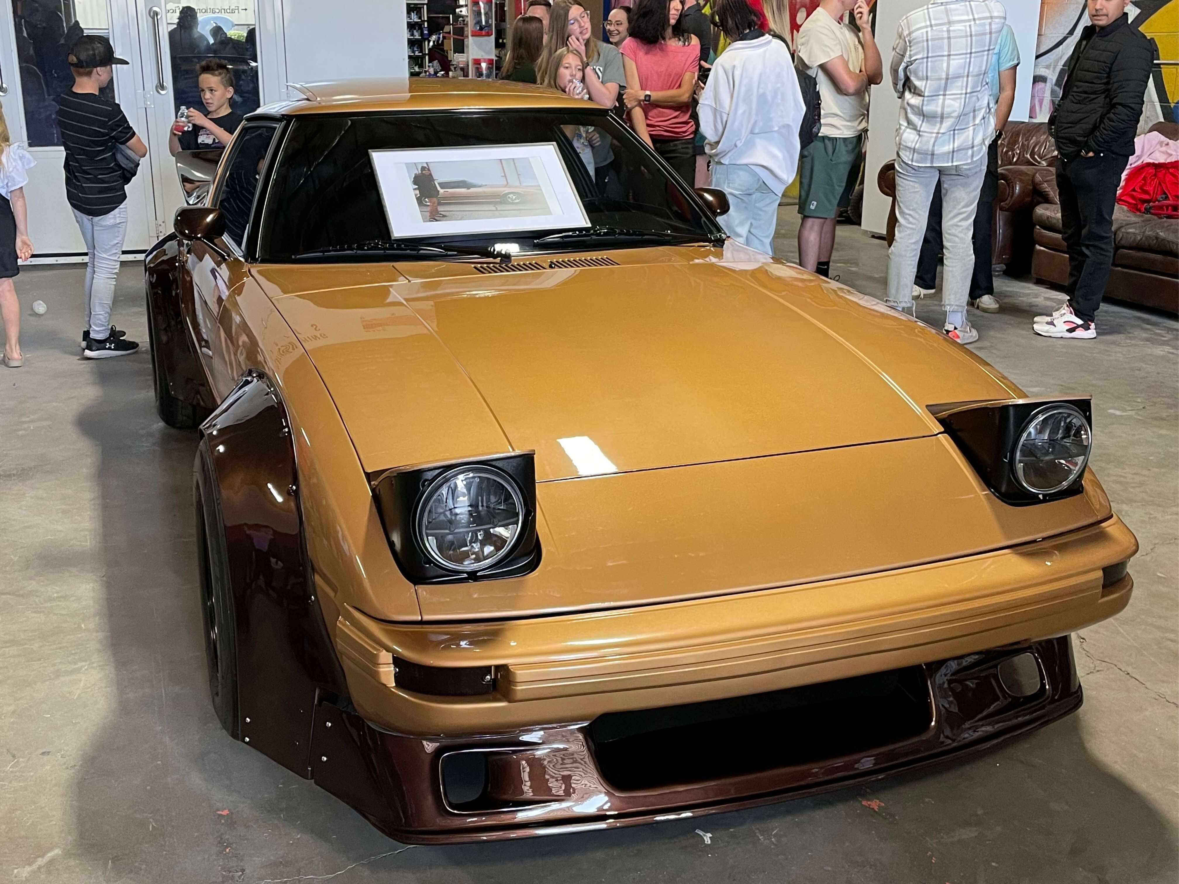 Local business revives Mazda RX-7 for Make-A-Wish recipient 4 (1)