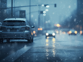 How to drive safely in rain, snow and sun