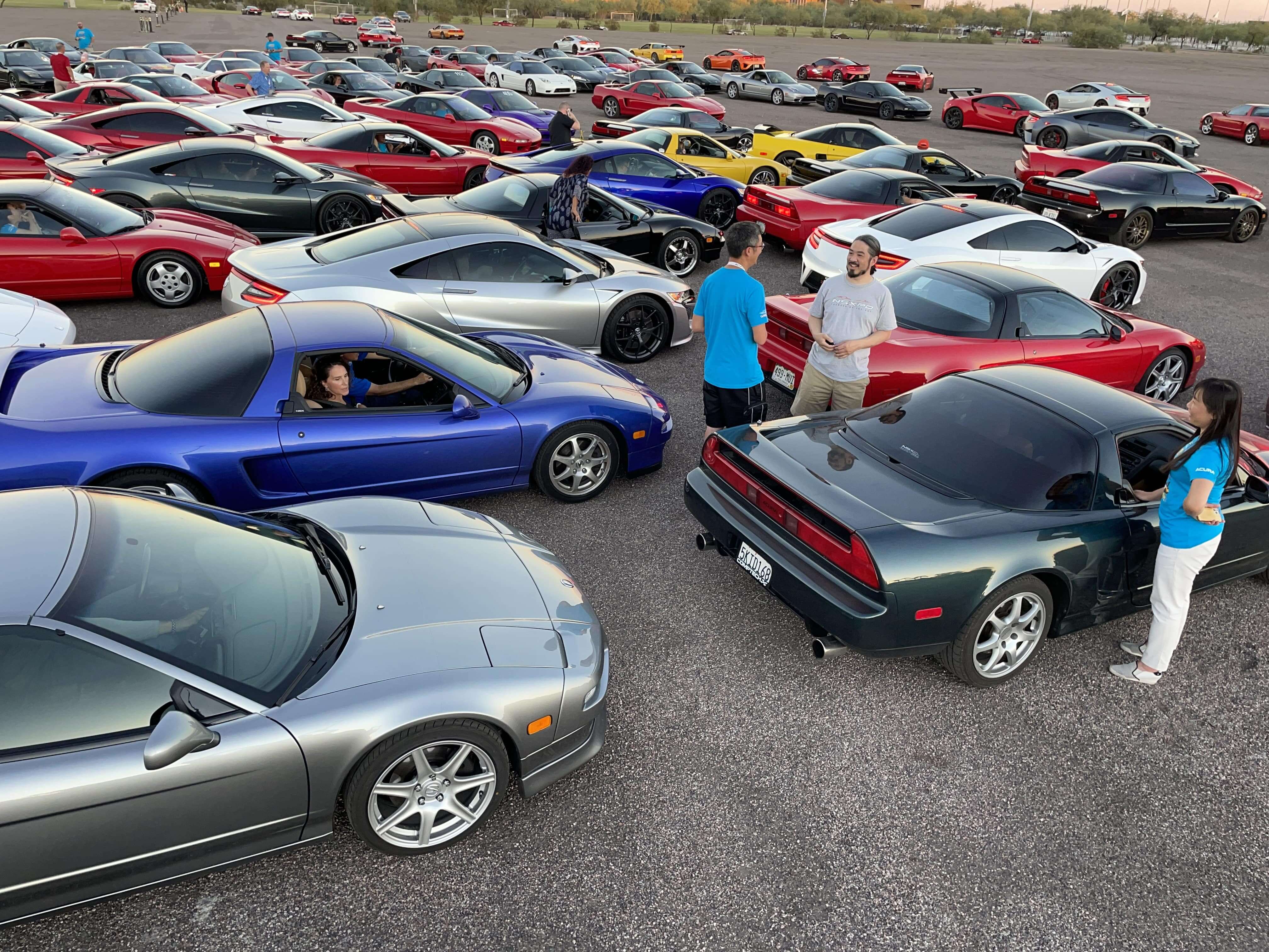 Annual Acura NSX Event Attracts 120 Supercars