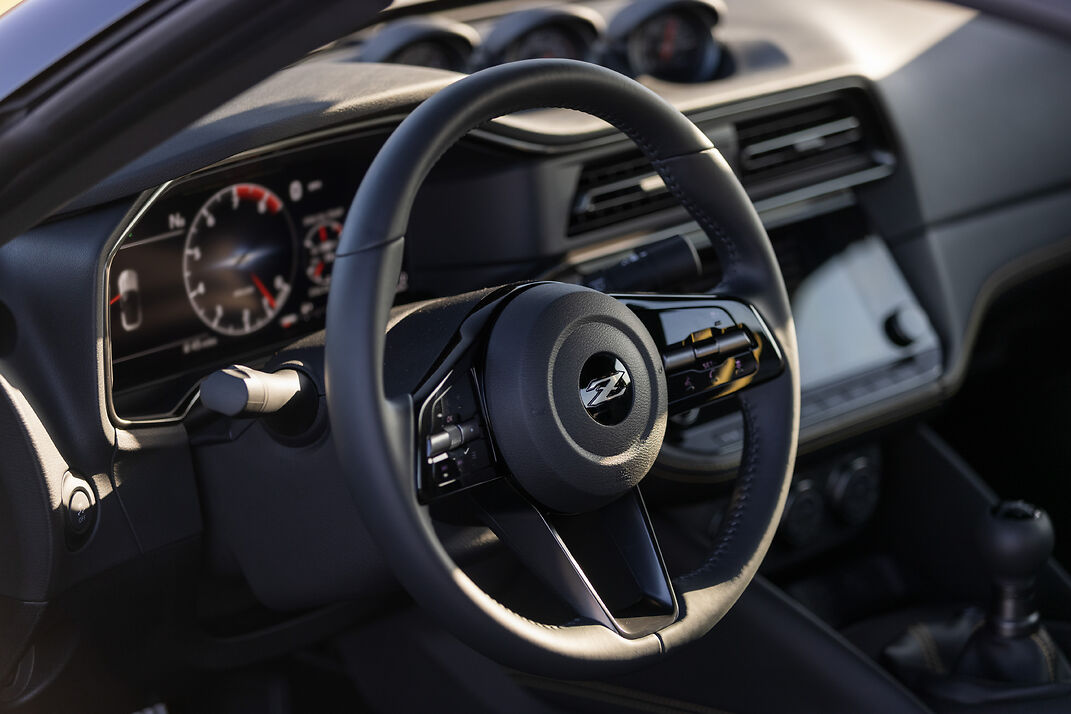 the wheel of a 2023 Nissan Z