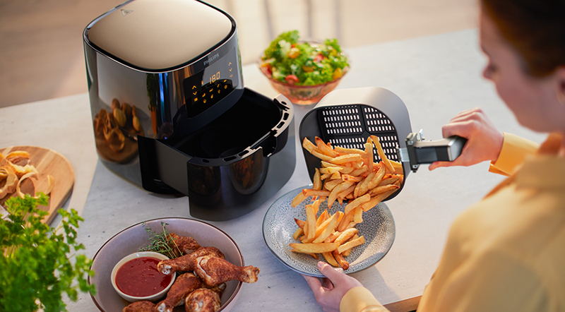 best airfryer 1 wide and mobile