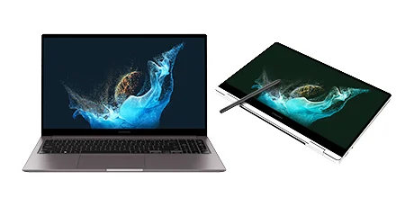 Samsung Galaxy Book2 et Galaxy Book2 360
