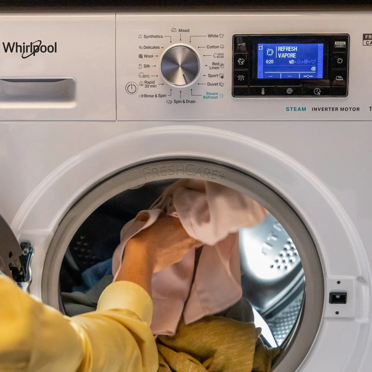 Whirlpool Washing SteamRefresh