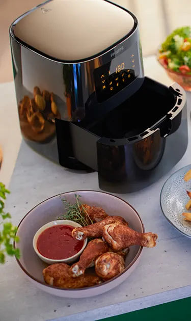 best airfryer 1 wide and mobile
