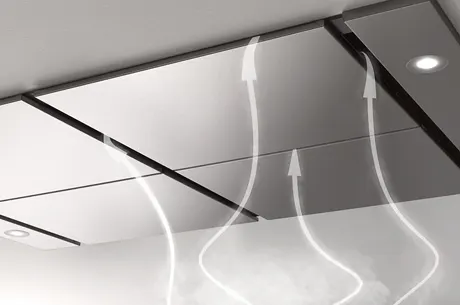 Hottes avec aspiration périphérique