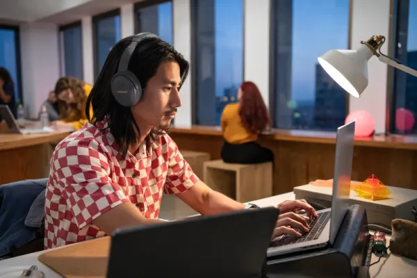 Noise cancelling hoofdtelefoon