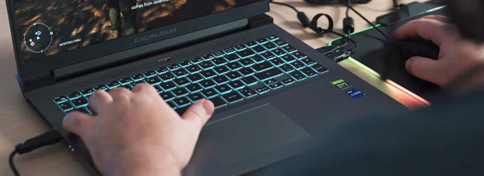 Gaming laptop poorten