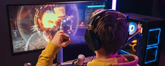 Gaming-randapparatuur-wide
