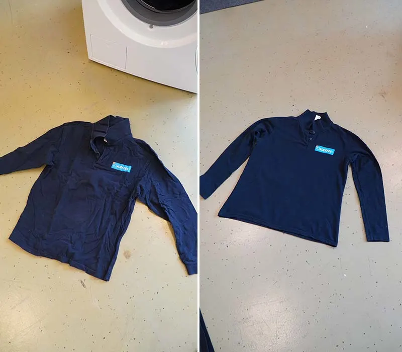 Opfrissen before en after