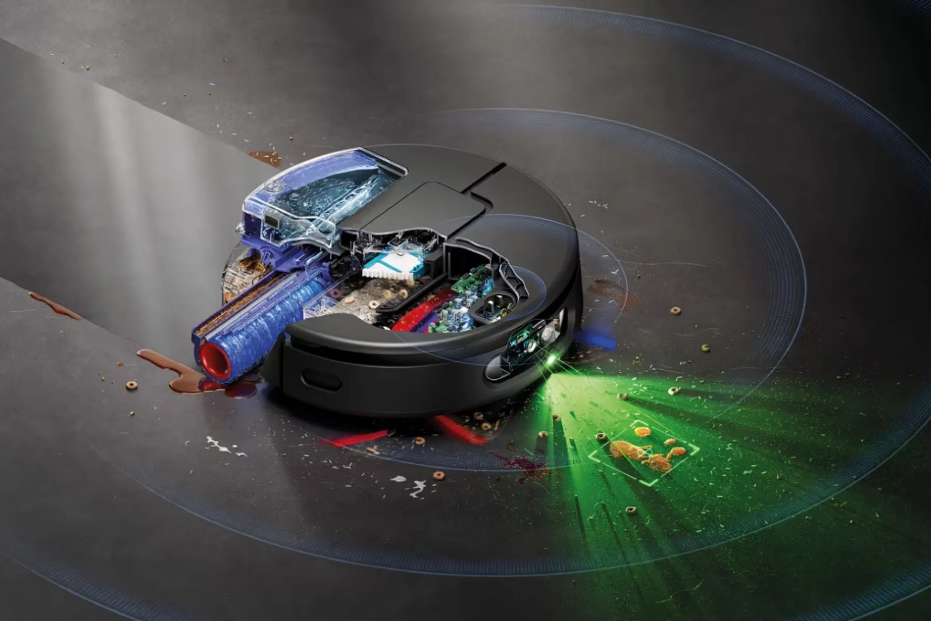 aspirateur-robot-laveur-dyson-spot-scrub-ai