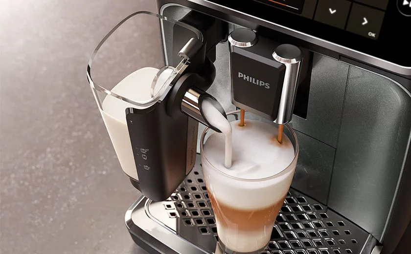 Melksysteem koffiemachine